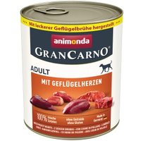 animonda GranCarno Original Adult Geflügelherzen 6x800 g von Animonda