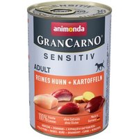 animonda GranCarno Adult Sensitiv Huhn & Kartoffel 6x400 g von Animonda