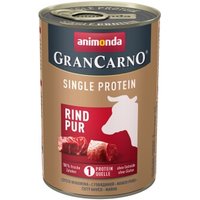 animonda GranCarno Single Protein Nassfutter Hund Adult, Rind pur 6x400 g animonda GranCarno Single Protein Nassfutter Hund Adult, Rind pur 6x400 g von Animonda