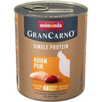 animonda GranCarno Adult Single Protein Huhn pur 6x800 g von Animonda