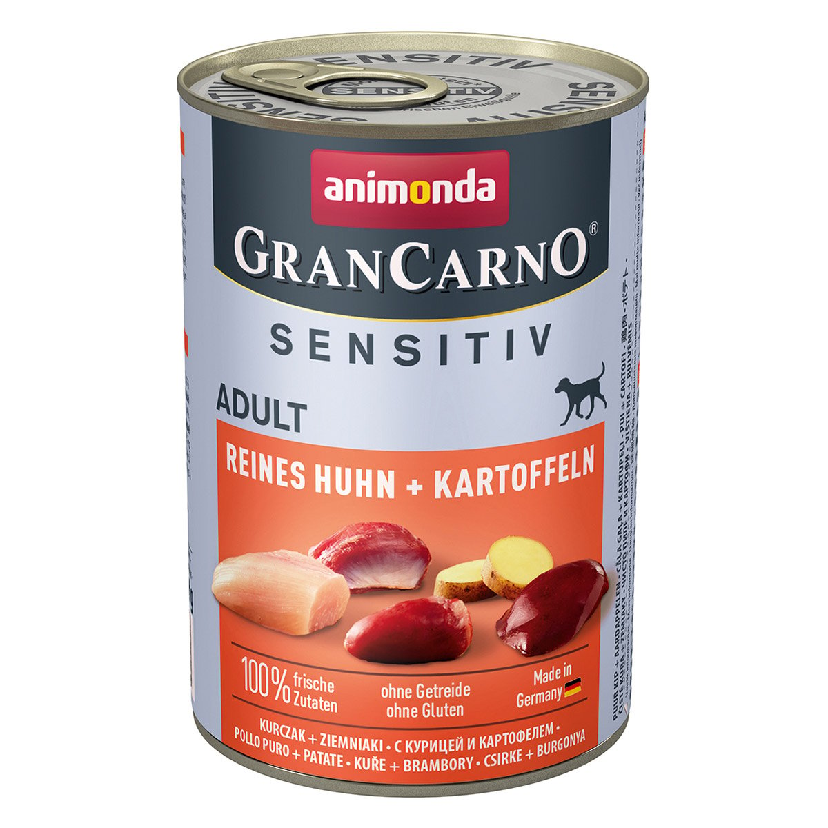 animonda GranCarno Sensitiv Huhn und Kartoffel 24x400g von animonda GranCarno