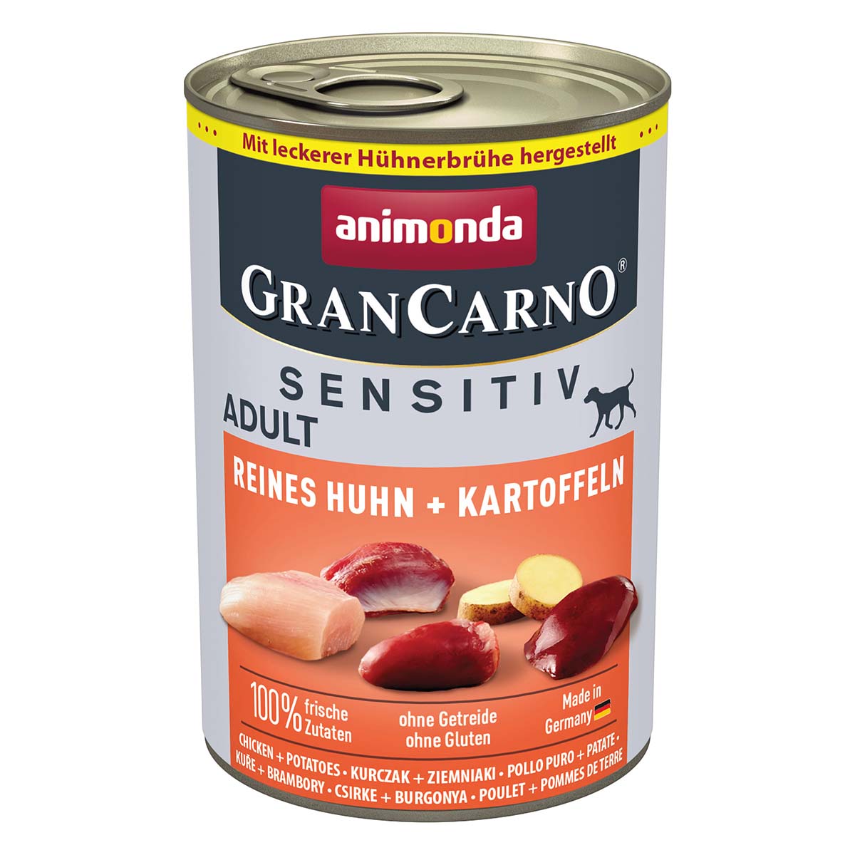 animonda GranCarno Sensitiv Huhn und Kartoffel 24x400g von animonda GranCarno