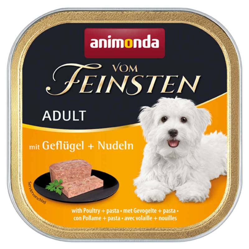 animonda vom Feinsten Adult Geflügel und Nudeln 22x150g von animonda vom Feinsten