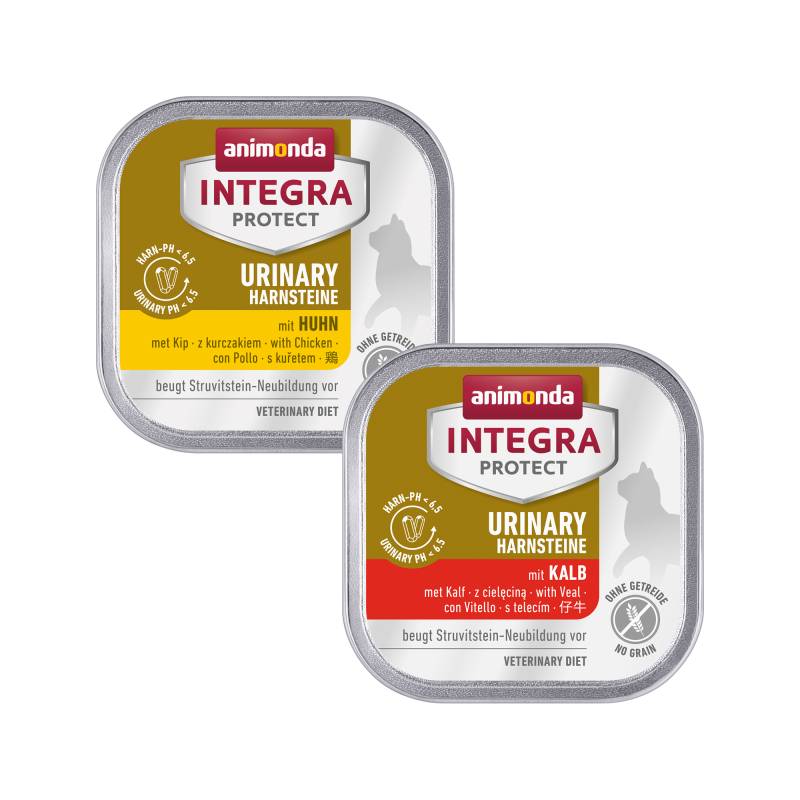 Animonda Integra Cat Urinary Struvit - Veal - 16 x 100 g von Animonda