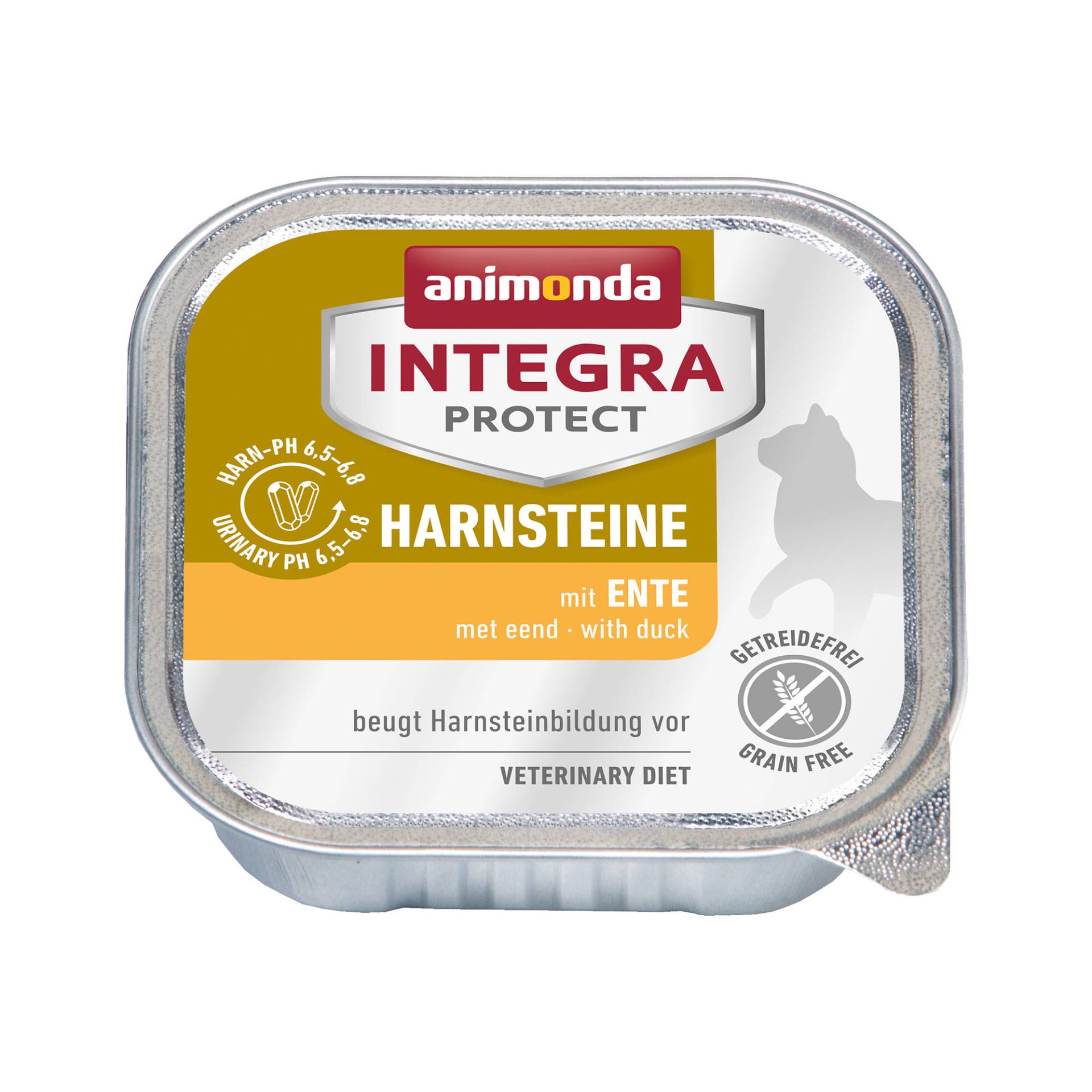 Animonda Integra Protect Harnsteine Katzenfutter - Schälchen - Ente - 16 x 100 g Animonda Integra Protect Harnsteine Katzenfutter - Schälchen - Ente - 16 x 100 g von Animonda