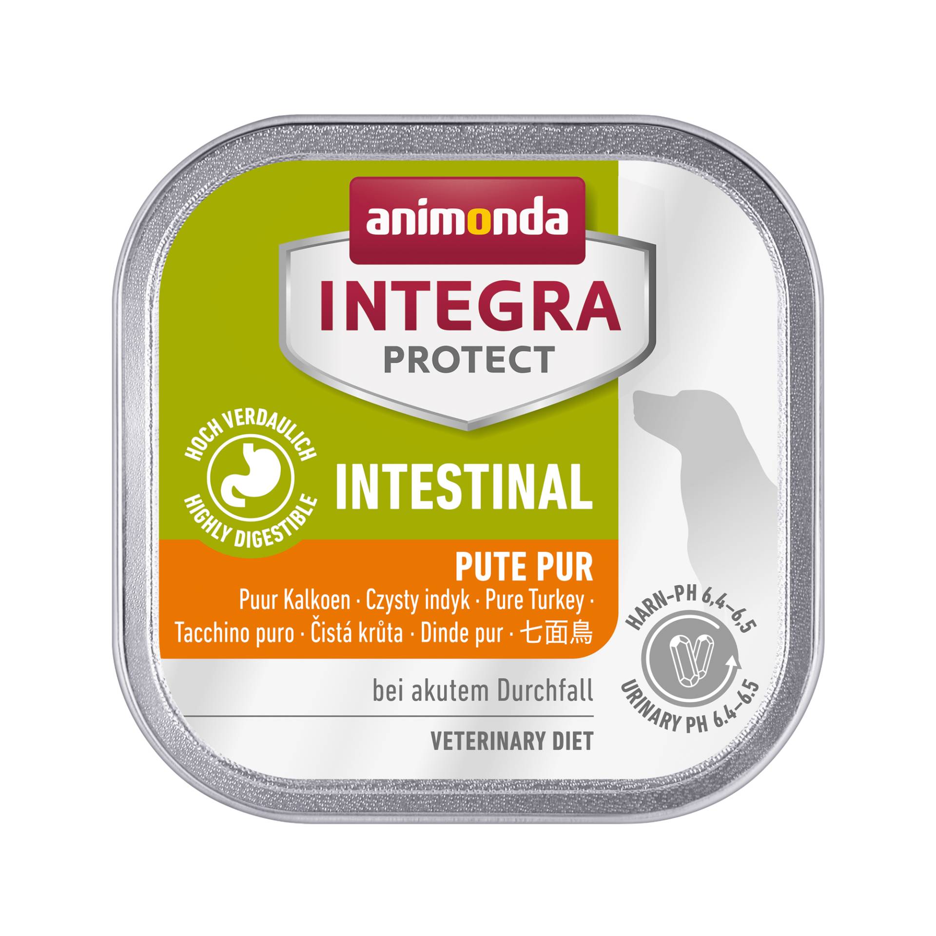 Animonda Integra Protect Intestinal Hundefutter - Schälchen - Pute - 11 x 150 g Animonda Integra Protect Intestinal Hundefutter - Schälchen - Pute - 11 x 150 g von Animonda