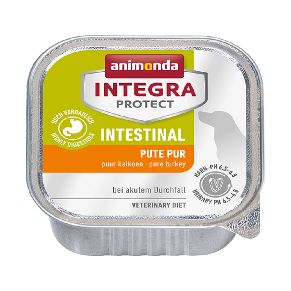 Animonda Integra Protect Intestinal Hundefutter - Schälchen - Pute - 11 x 150 g von Animonda
