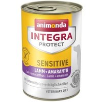 animonda Integra Protect Sensitive 6x400g Lamm und Amaranth von Animonda