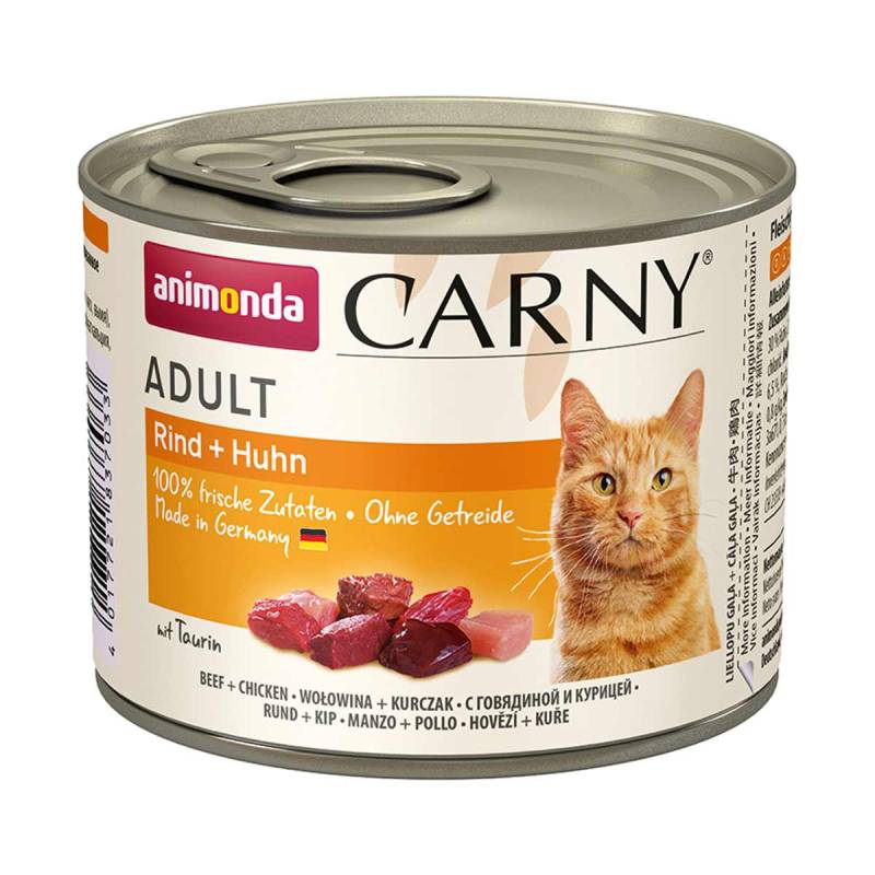animonda Carny Adult Rind und Huhn 6x200g von animonda Carny