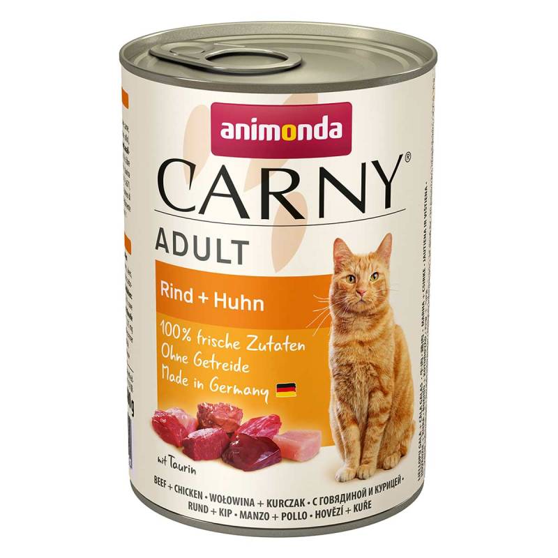 animonda Carny Adult Rind und Huhn 24x400g von animonda Carny