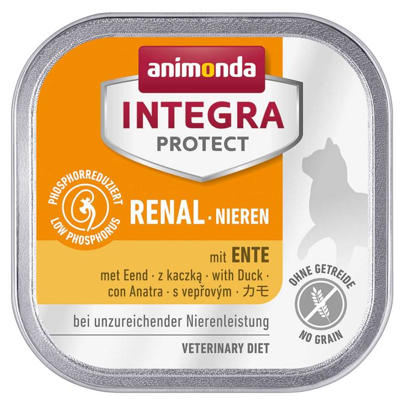 animonda INTEGRA PROTECT Renal mit Ente 16x100g von animonda Integra Protect