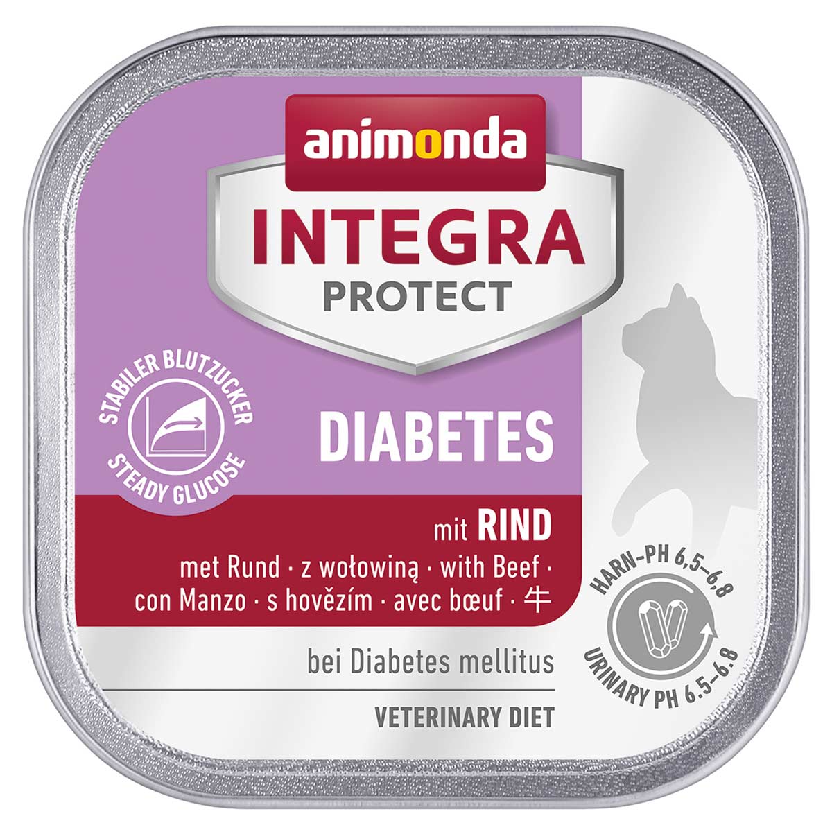 animonda INTEGRA PROTECT Diabetes mit Rind 16x100g von animonda Integra Protect