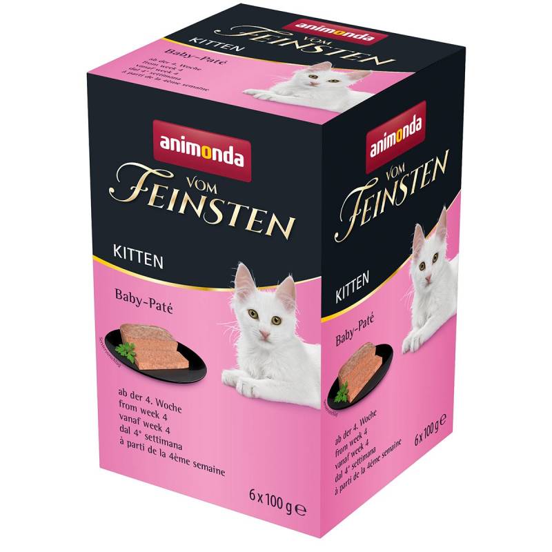 animonda vom Feinsten Kitten Baby Paté 32x100g von animonda vom Feinsten