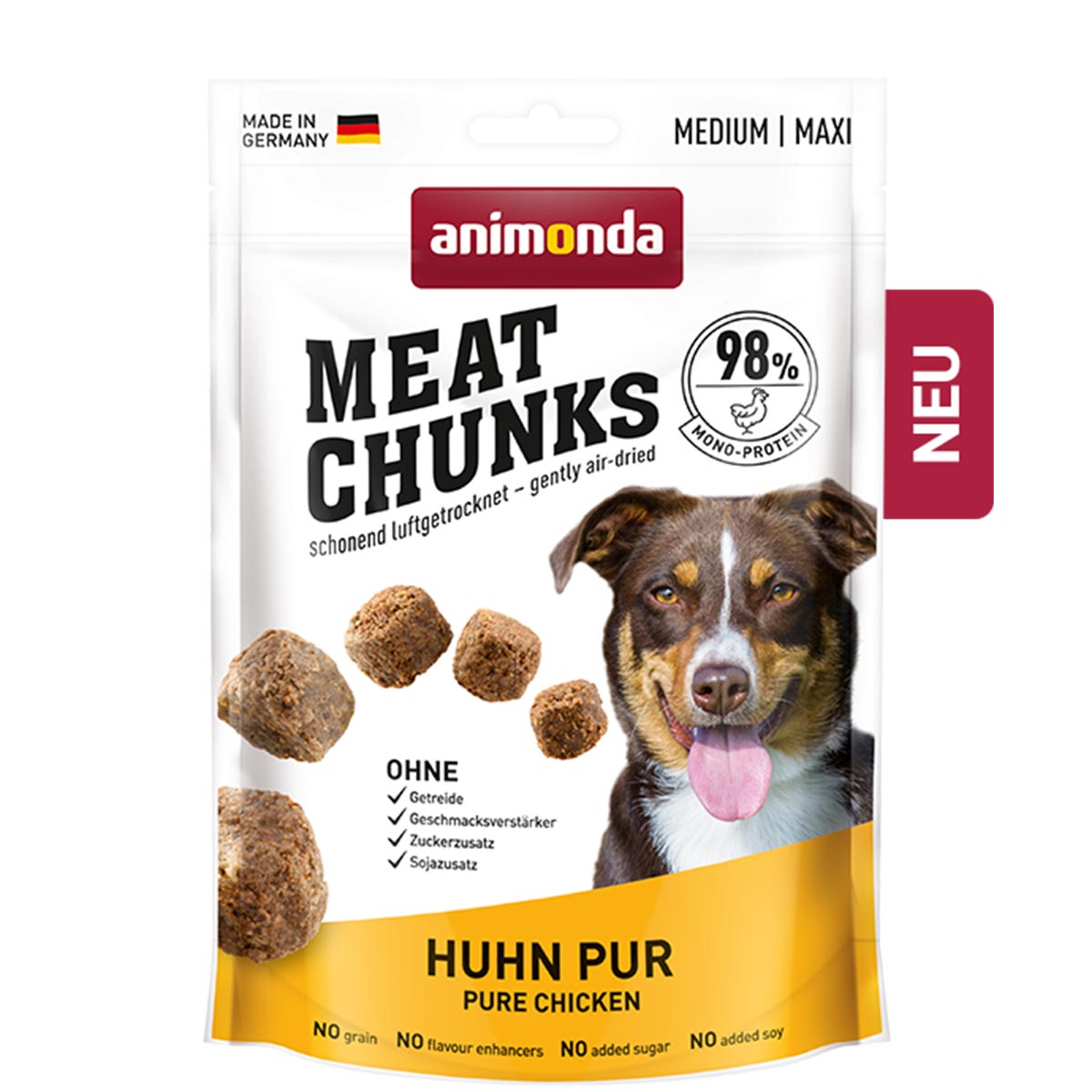 animonda Meat Chunks Adult Huhn pur 80g von Animonda