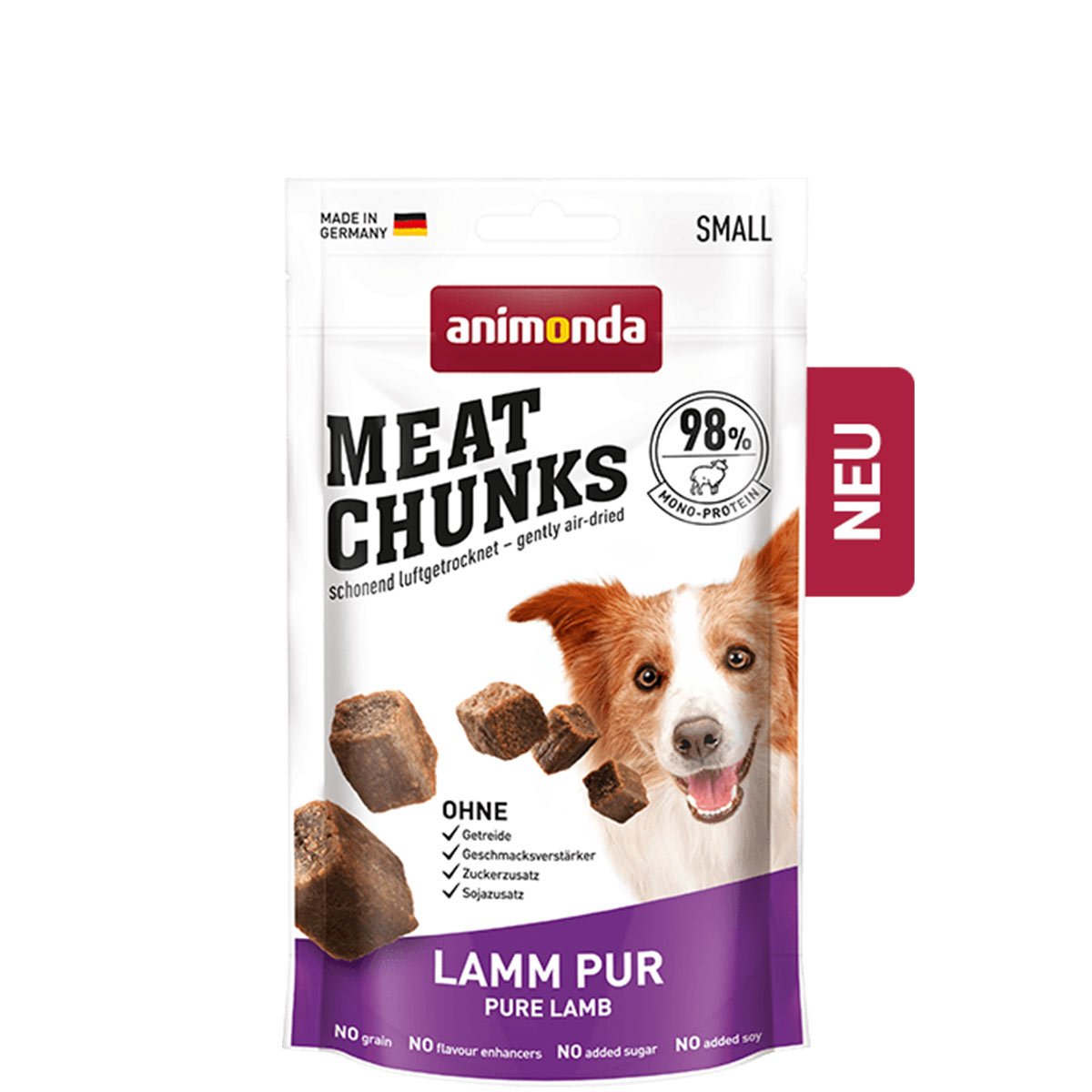 animonda Meat Chunks Adult Lamm pur 60g von Animonda