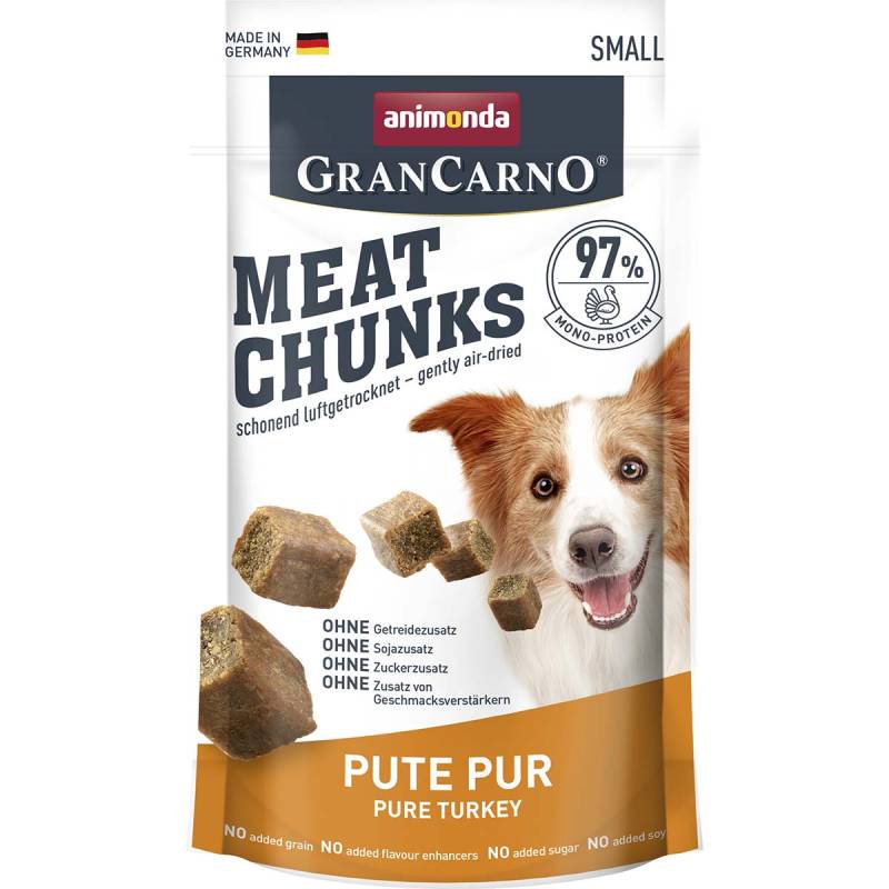 animonda Meat Chunks Adult Pute pur 8x60g von Animonda