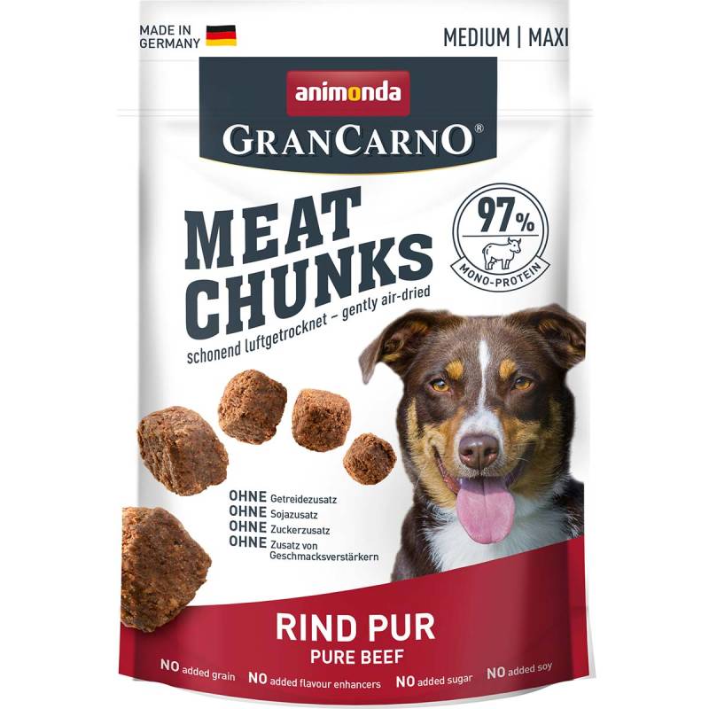 animonda GranCarno Meat Chunks Adult Rind pur 6x80g von animonda GranCarno