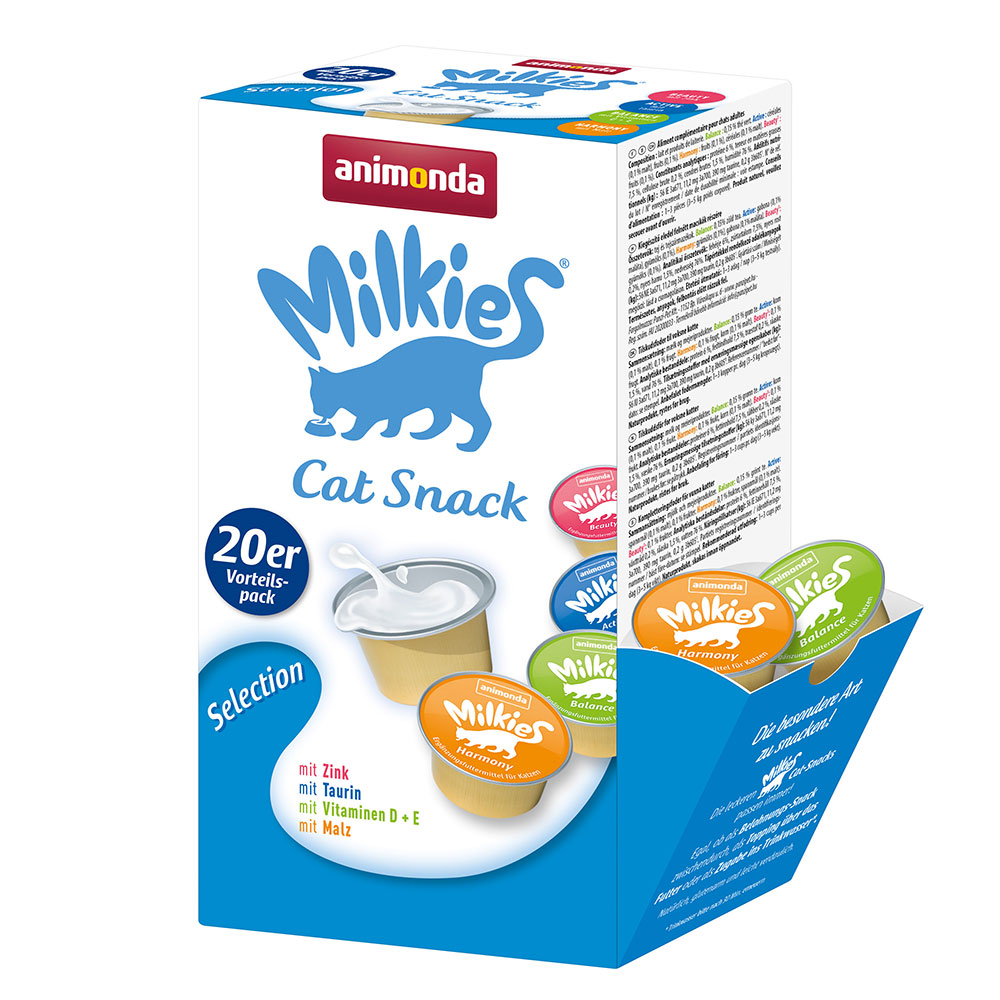 Animonda Milkies Mixpaket - Sparpaket Mix I Selection: 60 x 15 g von Animonda