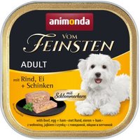 animonda Vom Feinsten Adult 22x150g Rind, Ei & Schinken mit Schlemmerkern von Animonda