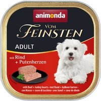 animonda Vom Feinsten Adult 22x150g Rind und Putenherzen von Animonda