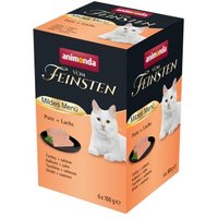 animonda Vom Feinsten Adult Mildes Menü 6x100g Pute und Lachs von Animonda