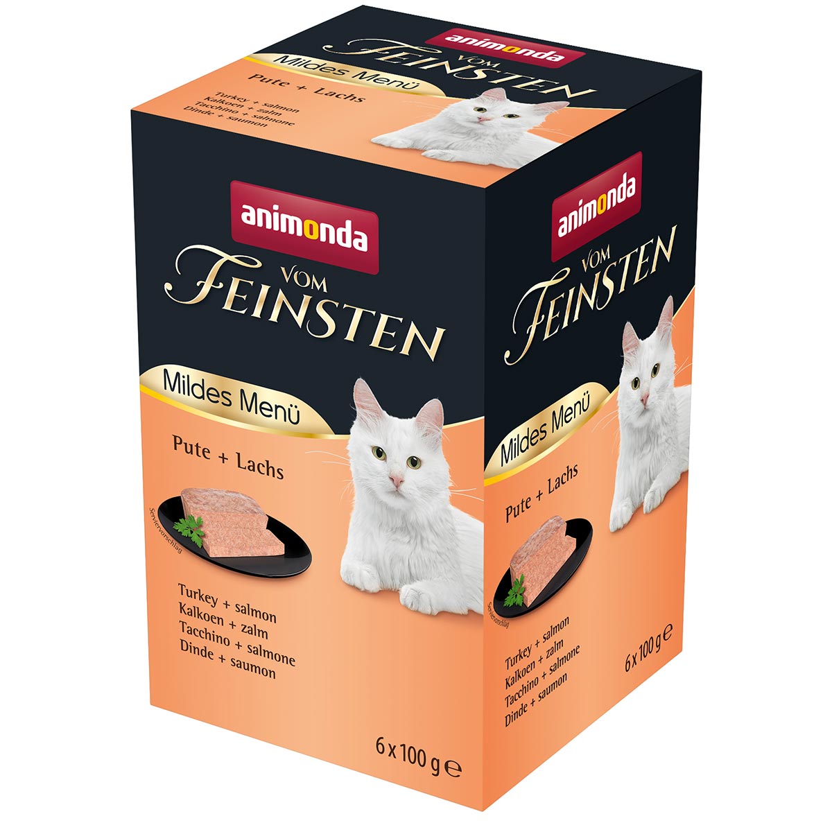 animonda vom Feinsten Adult Mildes Menü Pute + Lachs 32x100g animonda vom Feinsten Adult Mildes Menü Pute + Lachs 32x100g von animonda vom Feinsten