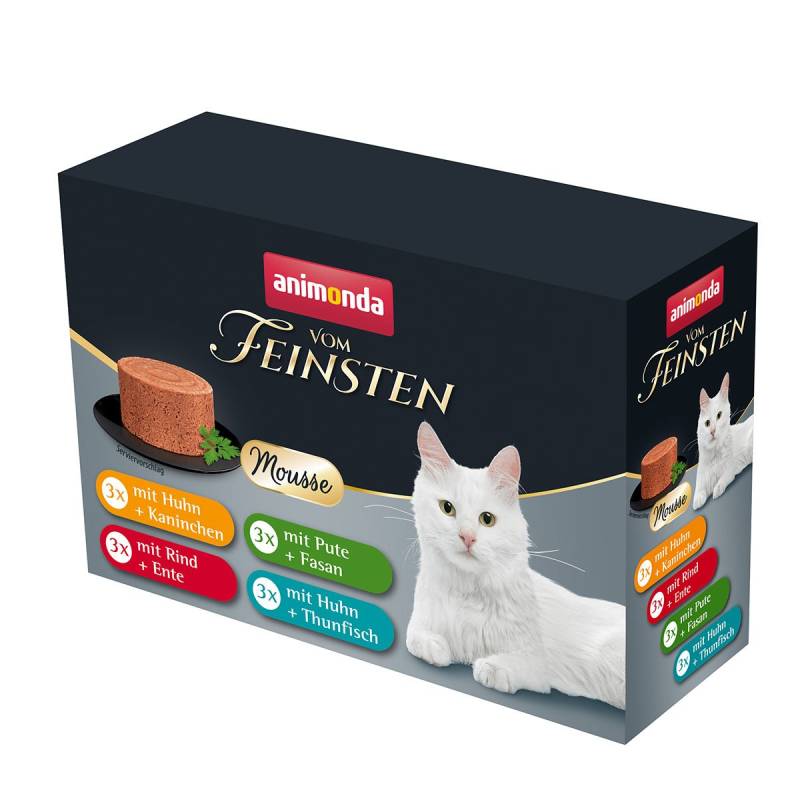 animonda vom Feinsten Adult Mousse-Vielfalt 12x85g von animonda vom Feinsten