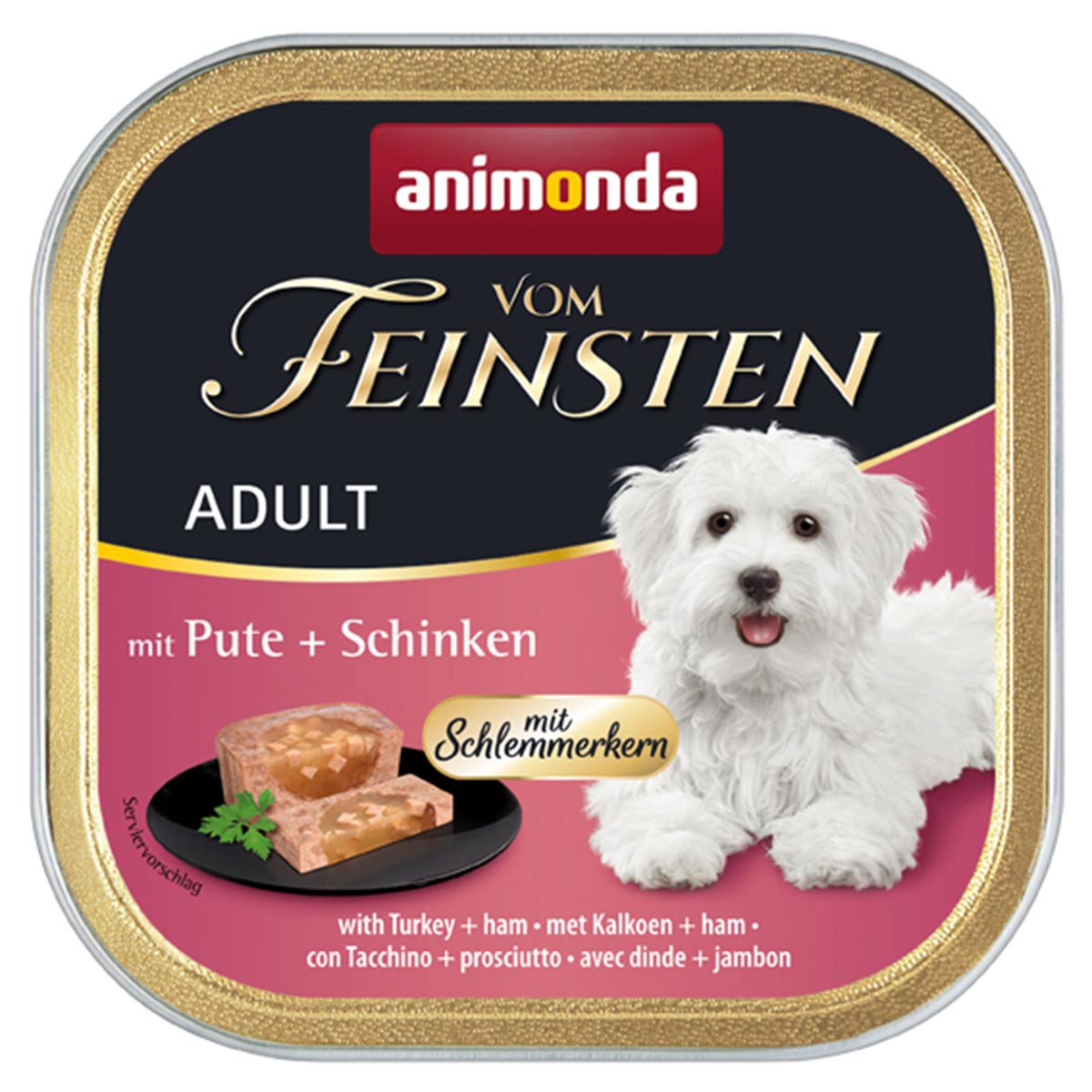 animonda vom Feinsten Adult Schlemmerkern Pute + Schinken 22x150g animonda vom Feinsten Adult Schlemmerkern Pute + Schinken 22x150g von animonda vom Feinsten