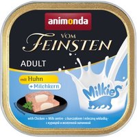 animonda Vom Feinsten Adult mit Milchkern 32x100g mit Huhn & Milchkern von Animonda