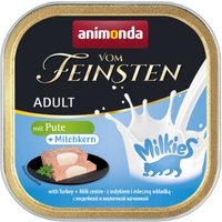 animonda Vom Feinsten Adult mit Milchkern 32x100g mit Pute & Milchkern von Animonda