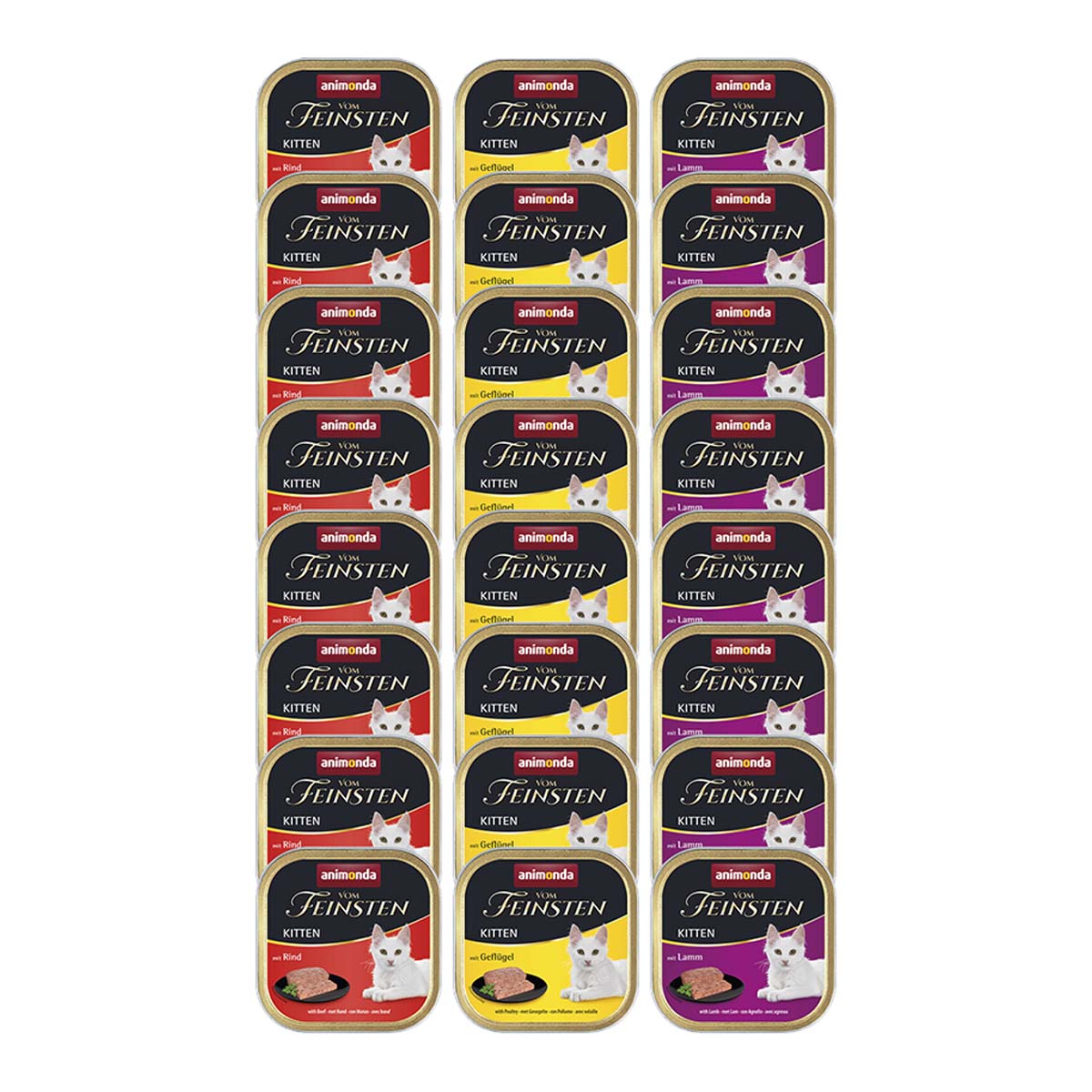 animonda vom Feinsten Kitten Mixpaket 24x100g animonda vom Feinsten Kitten Mixpaket 24x100g von animonda vom Feinsten