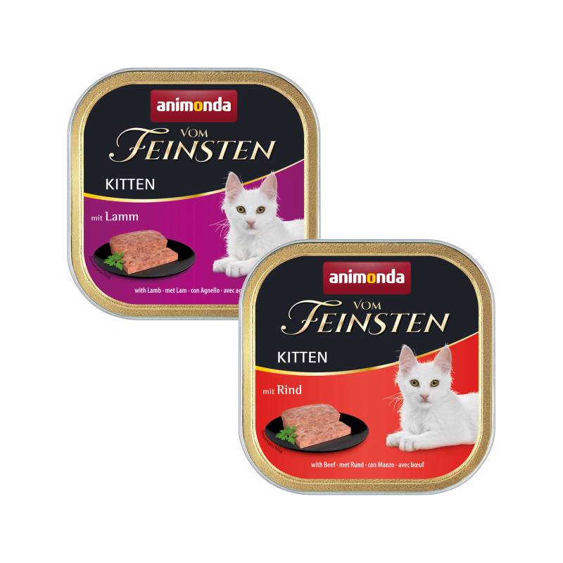 Animonda Vom Feinsten Kittenfutter - Rind - 32 x 100 g von Animonda