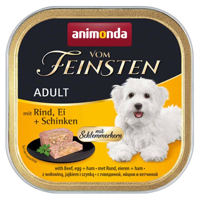 animonda vom Feinsten Schlemmerkern Rind, Ei und Schinken 22x150g von animonda vom Feinsten