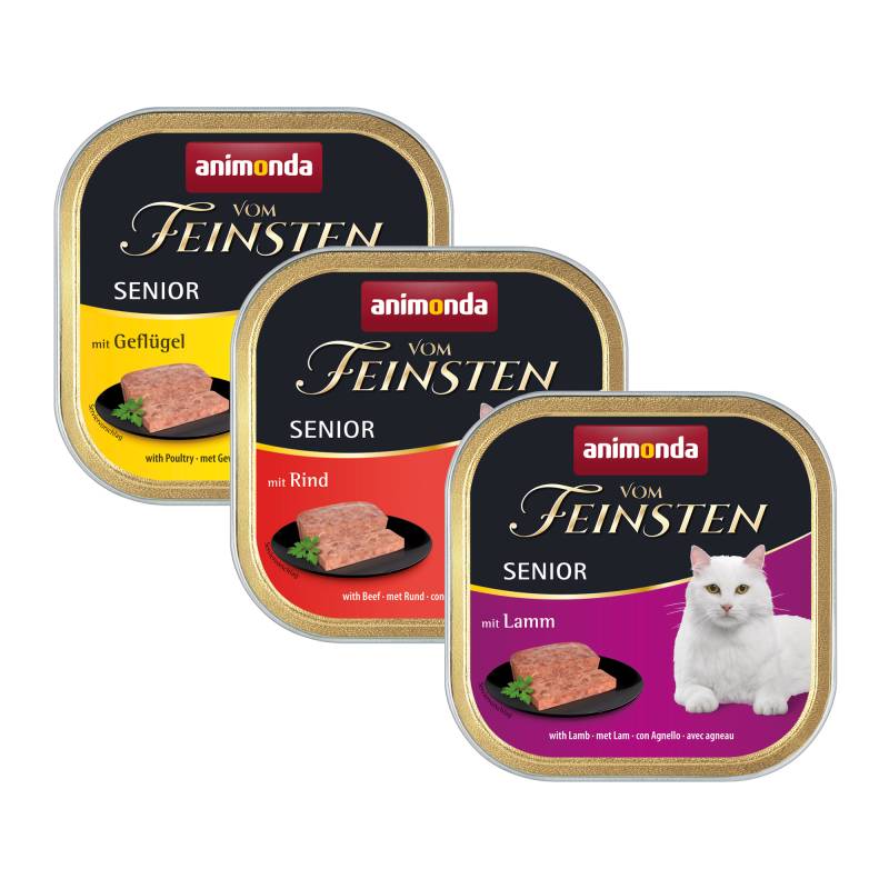 Animonda Vom Feinsten Senior Katenzfutter - Schälchen - Geflügel - 32 x 100 g von Animonda