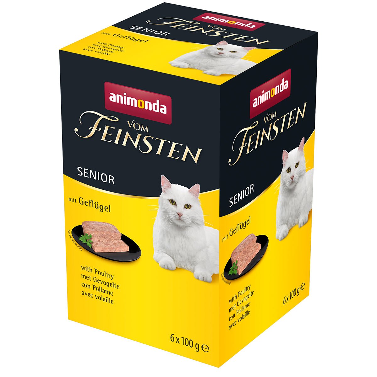 animonda vom Feinsten Senior mit Geflügel 6x100g animonda vom Feinsten Senior mit Geflügel 6x100g von animonda vom Feinsten