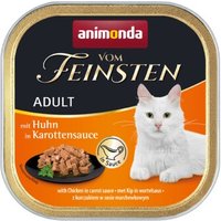 animonda Vom Feinsten Adult 32x100g Huhn, in Karottensauce von Animonda