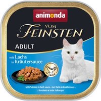 animonda Vom Feinsten Adult 32x100g Lachs, in Kräutersauce von Animonda