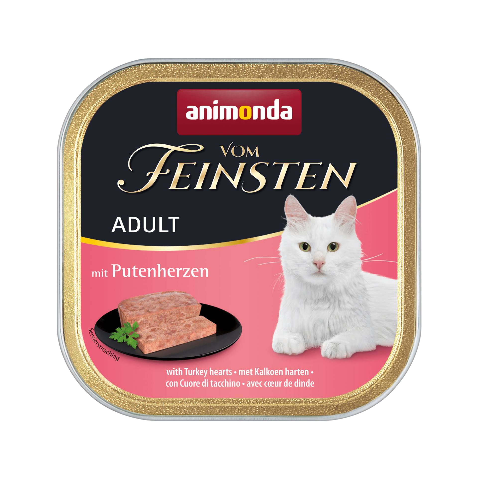 Animonda vom Feinsten Adult Katzenfutter - Schälchen - Putenherzen - 32 x 100 g Animonda vom Feinsten Adult Katzenfutter - Schälchen - Putenherzen - 32 x 100 g von Animonda