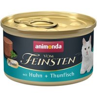 animonda vom Feinsten Adult Thunfisch und Huhn 12x85 g von Animonda
