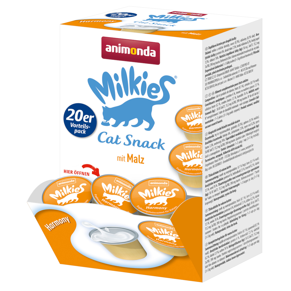 Multipack animonda Milkies - Sparpaket: Harmony 60 x 15 g von Animonda
