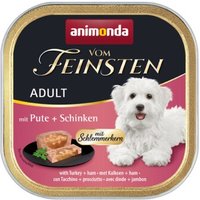 animonda Vom Feinsten mit Schlemmerkern Adult 22x150g Pute und Schinken von Animonda