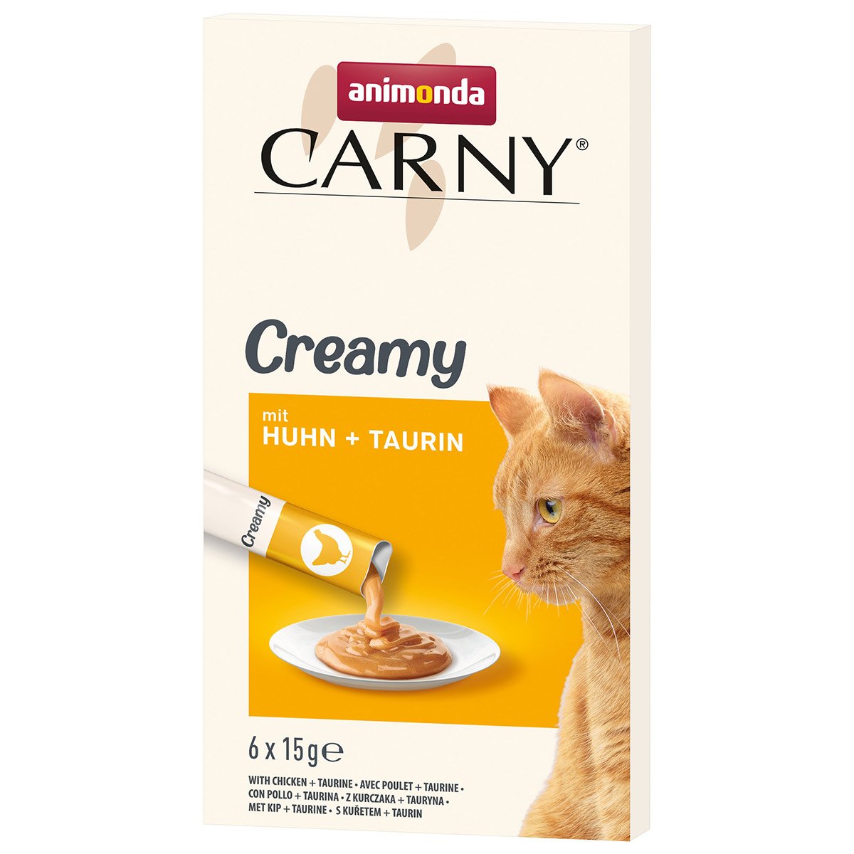 animonda Carny Adult Creamy mit Huhn + Taurin 6x15g animonda Carny Adult Creamy mit Huhn + Taurin 6x15g von animonda Carny