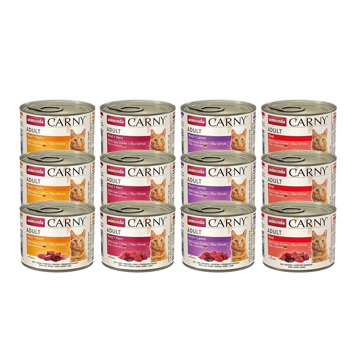 animonda Carny Adult Mixpaket Mix 1 12x200g animonda Carny Adult Mixpaket Mix 1 12x200g von animonda Carny