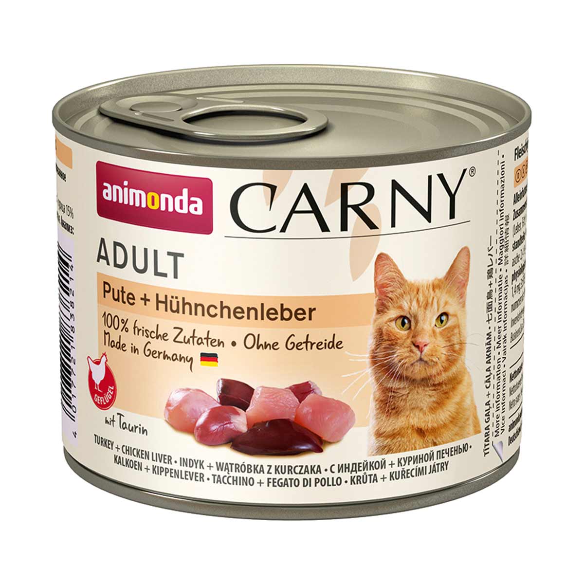 animonda Carny Adult Pute + Hühnchenleber 24x200g von animonda Carny