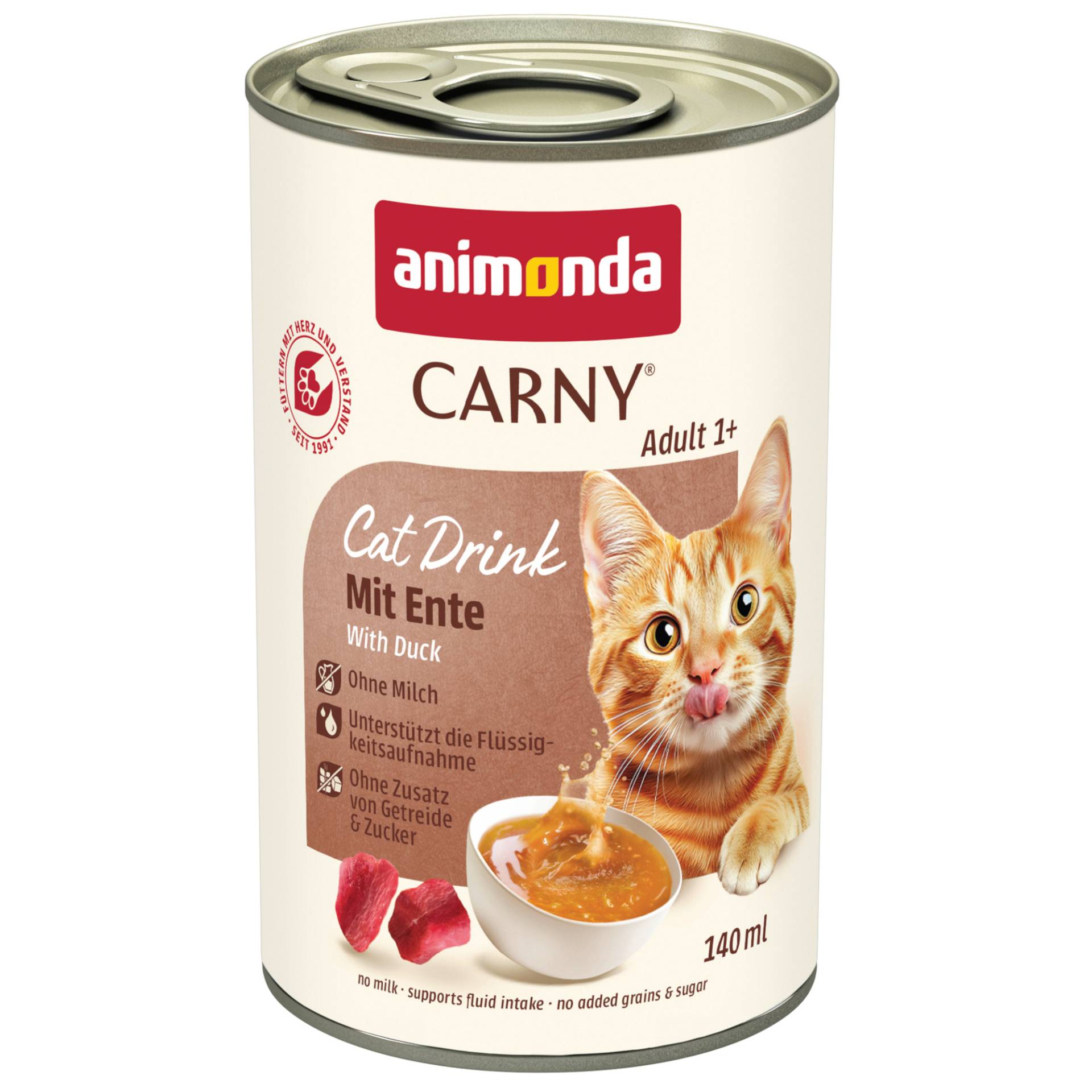 animonda Carny Cat Drink 24 x 140 ml - Ente animonda Carny Cat Drink 24 x 140 ml - Ente von Animonda