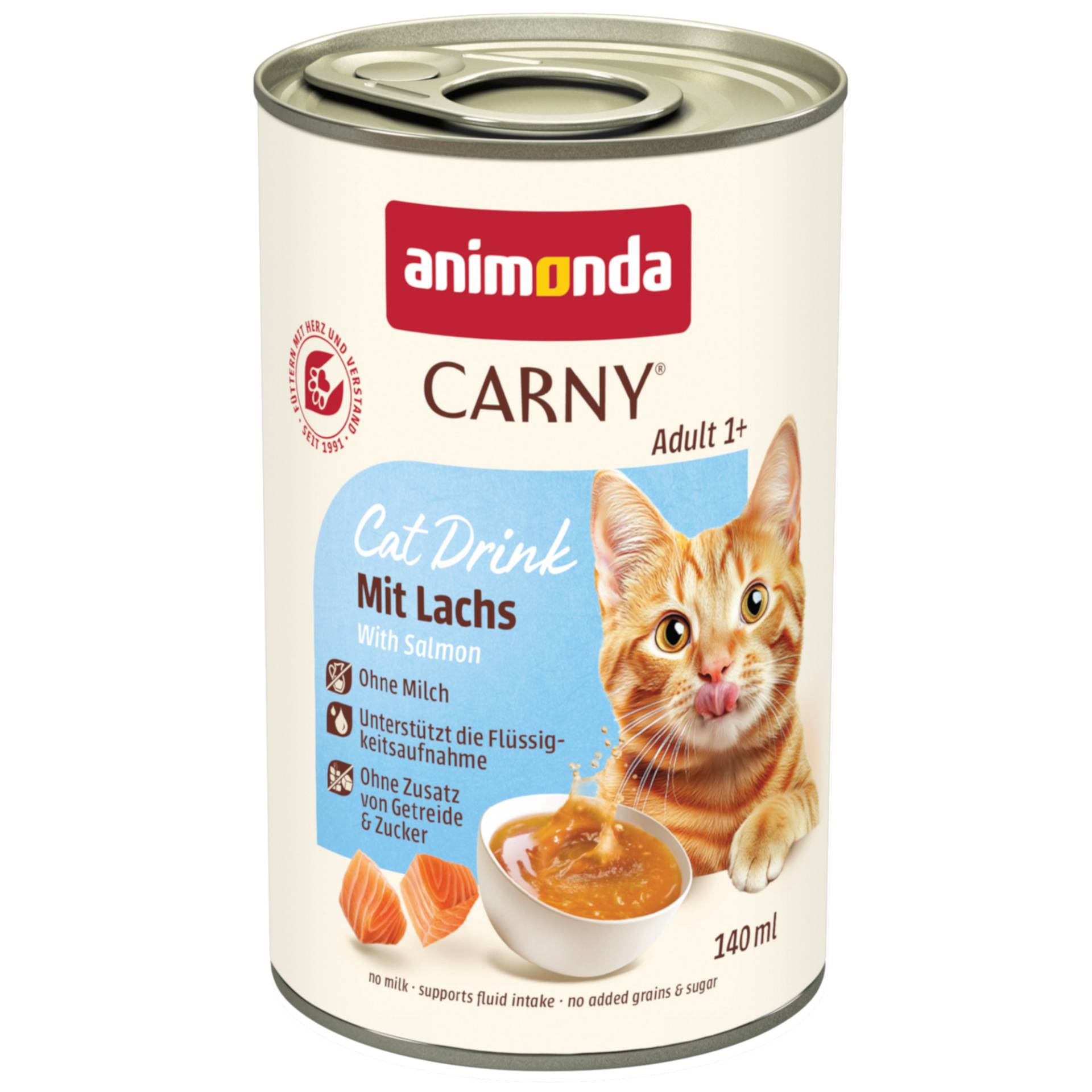 animonda Carny Cat Drink 24 x 140 ml - Lachs animonda Carny Cat Drink 24 x 140 ml - Lachs von Animonda