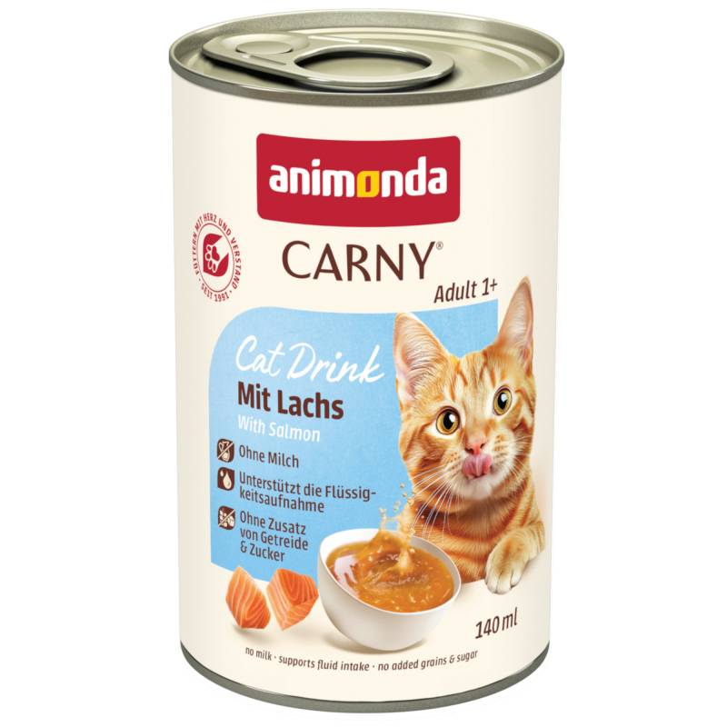 animonda Carny Cat Drink 24 x 140 ml - Lachs animonda Carny Cat Drink 24 x 140 ml - Lachs von Animonda