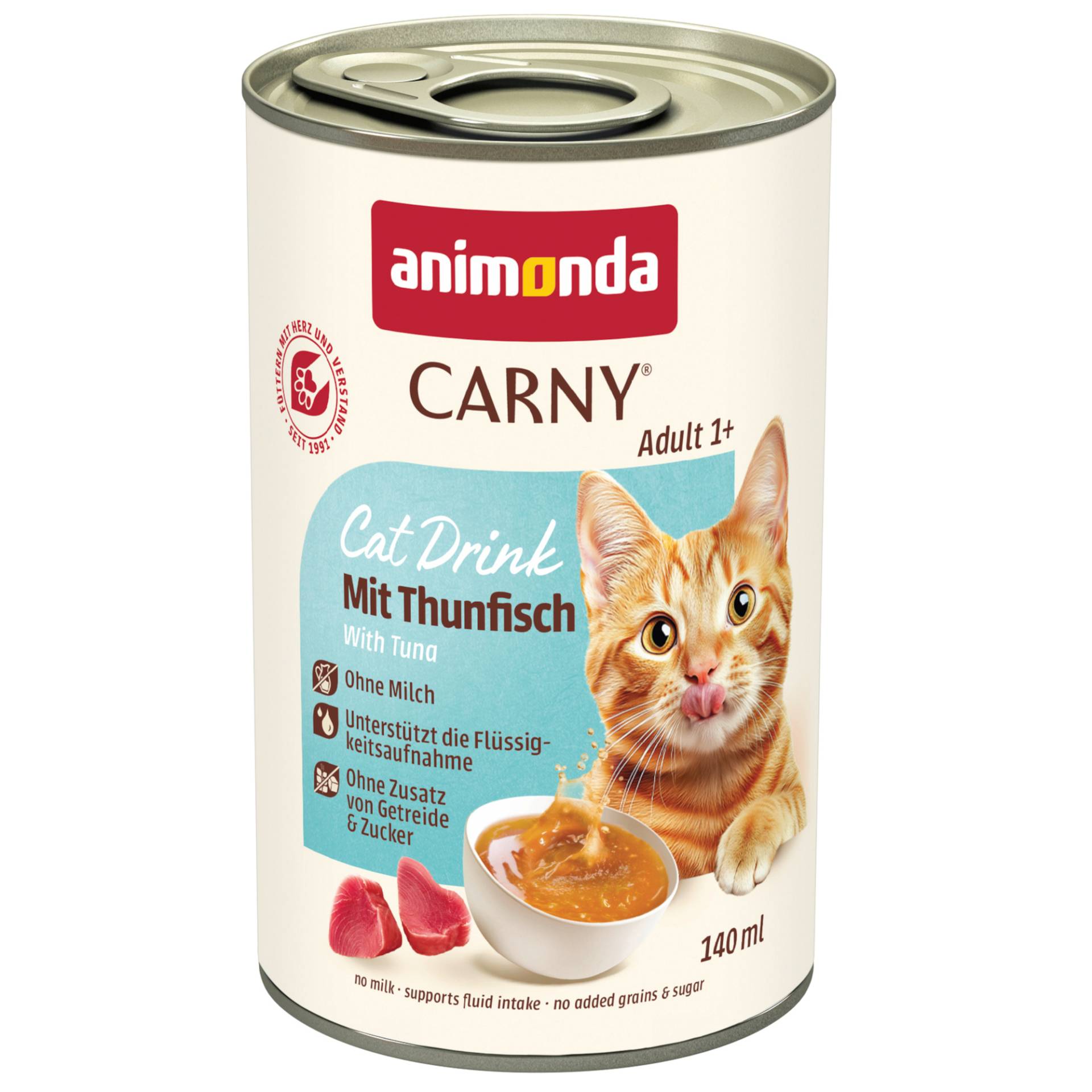 animonda Carny Cat Drink 24 x 140 ml - Thunfisch animonda Carny Cat Drink 24 x 140 ml - Thunfisch von Animonda