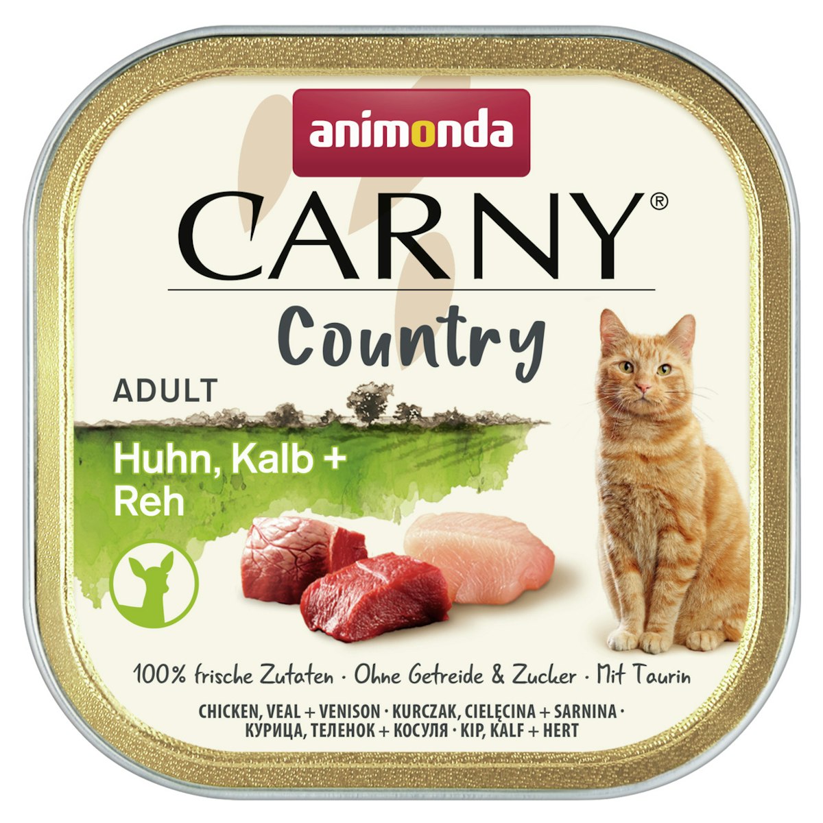 animonda Carny Country 100g Schale Katzennassfutter von Animonda