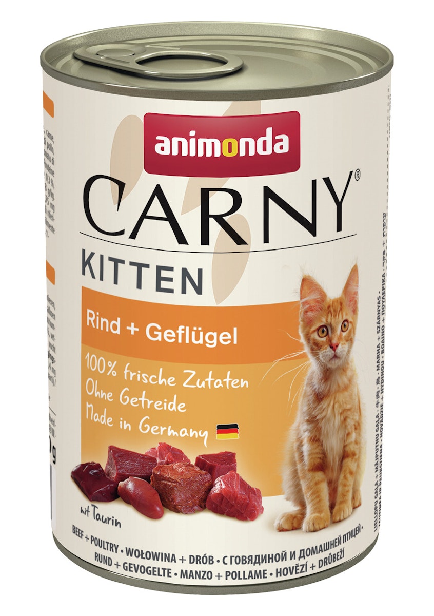animonda Carny Kitten 400g Dose Katzennassfutter von Animonda